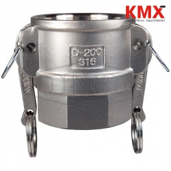 Global Cam & Groove Type D Coupler x Female NPT G250-D-SS