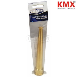 GHT Brass Plain Hose Nozzle- Retail Packaged GHD-BN6