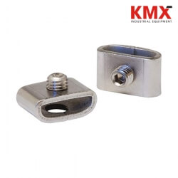 Band & Buckle Clamp Set Screw Buckles, SS, 3/4