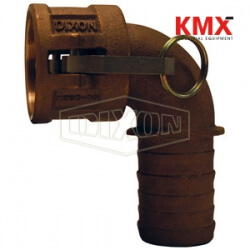 Cam & Groove 90° Type C Coupler x Hose Shank Elbow 200C-90BR