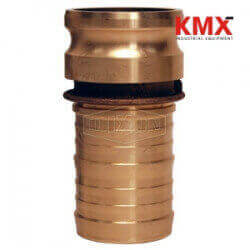 Dixon Cam & Groove Type E Adapter x Hose Shank 100-E-BR
