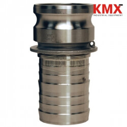 Dixon Cam & Groove Type E Adapter x Hose Shank 100-E-SS