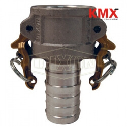 Boss-Lock Cam & Groove Type C Coupler x Hose Shank AC250