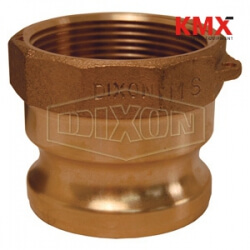 Dixon® Cam & Groove Type A Adapter x Female NPT 250-A-BR