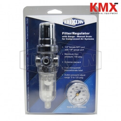 B07 Series 1 FRL's Carded Miniature Filter/Regulator- Retail Packaged PND-B07-202MGC