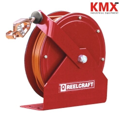 Reelcraft Static Discharge Grounding Reel, 100' orange coated cable GA3100 N