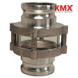 Cam & Groove In-Line Sight Glass Adapter x Adapter 3544AA