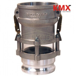 Cam & Groove In-Line Sight Glass Coupler x Adapter 3544CA