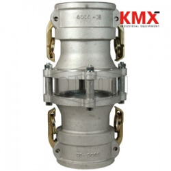 Cam & Groove In-Line Sight Glass Coupler x Coupler 3544CC