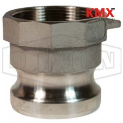 Dixon® Cam & Groove Type A Adapter x Female NPT 400-A-SS
