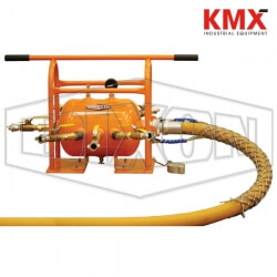 ASME Air Tank Receiver Manifold with King Safety Whipsock for Supply Hose 1217AR-4AK-KSW