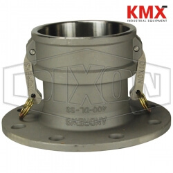 Dixon® Cam & Groove Coupler x 150# Flange 600-DL-SS