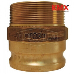 Dixon® Cam & Groove Type F Adapter x Male NPT 600-F-BR