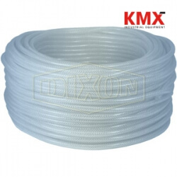 Clear PVC Braided Tubing BR0609