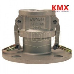 Dixon® Cam & Groove Coupler x 150# Flange 100-DL-SS